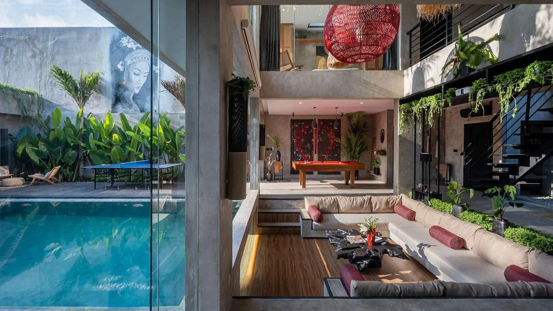 Artistic 4Bd Villa With Private Pool & Jungle Vibes Seminyak