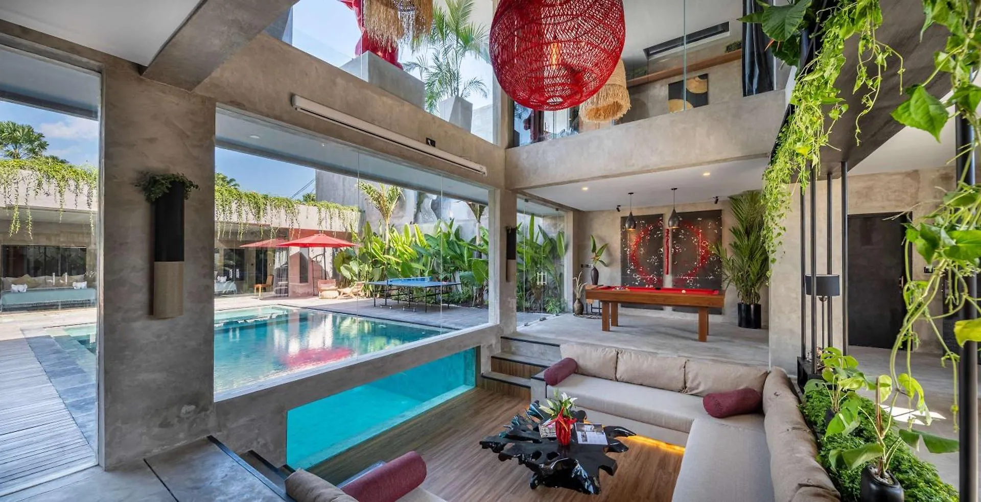 Hébergement de vacances Artistic 4Bd Villa With Private Pool & Jungle Vibes Seminyak Indonésie