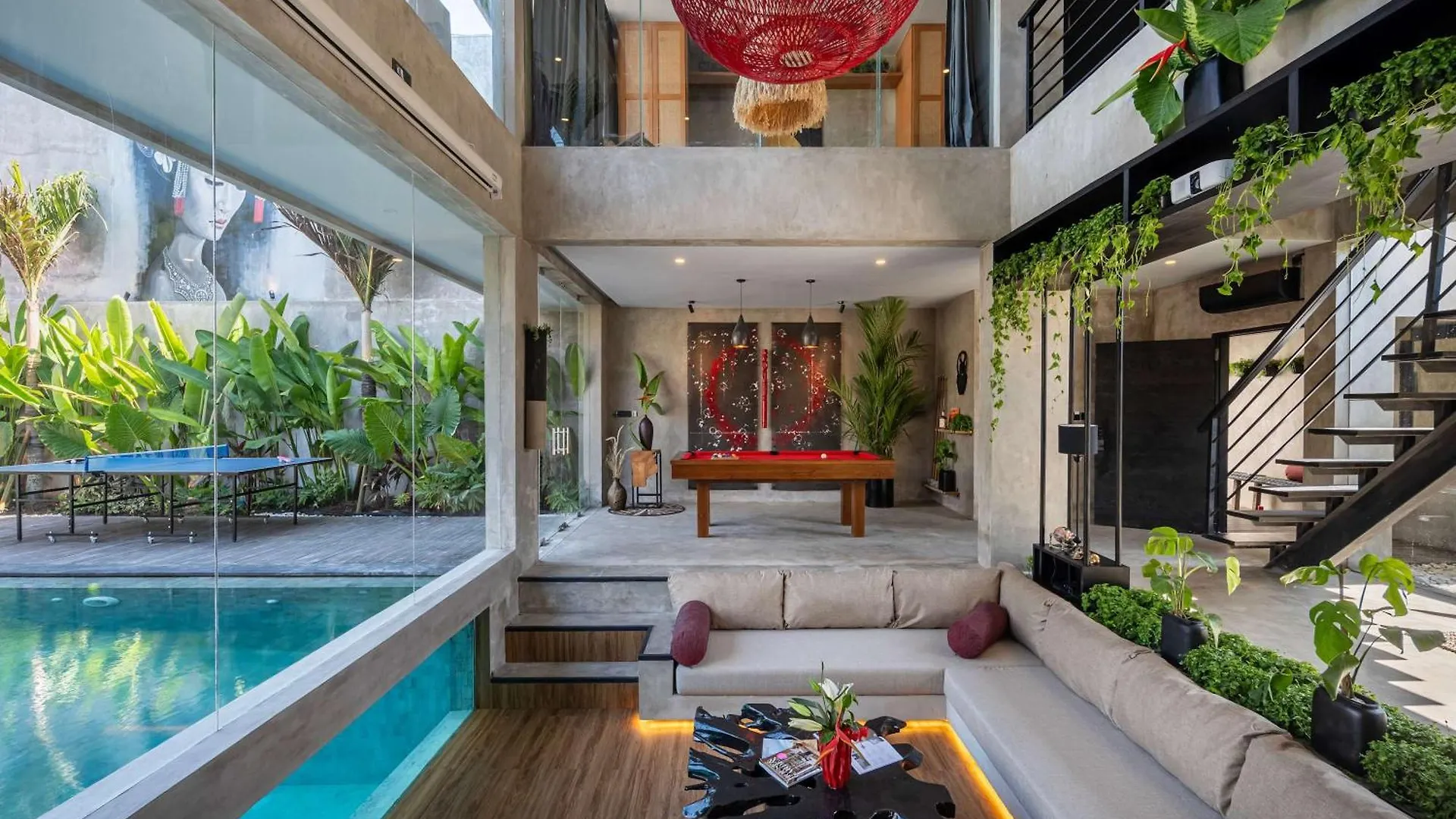 Hébergement de vacances Artistic 4Bd Villa With Private Pool & Jungle Vibes Seminyak