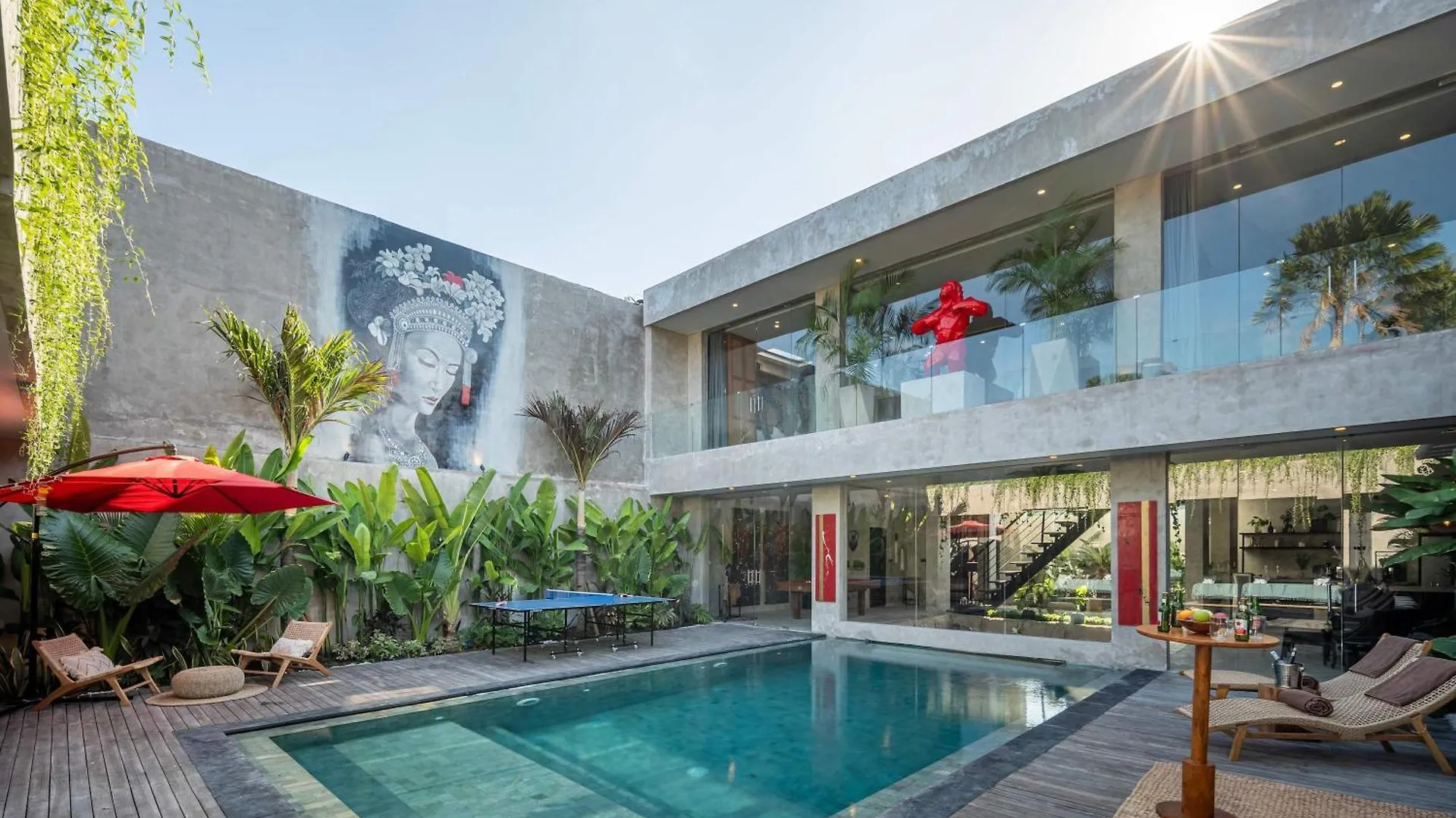 Artistic 4Bd Villa With Private Pool & Jungle Vibes Seminyak