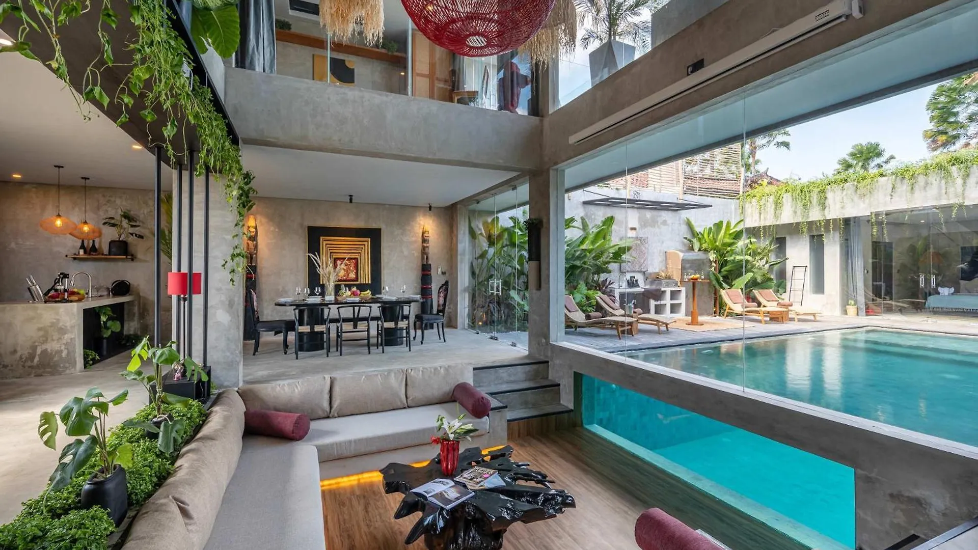 Hébergement de vacances Artistic 4Bd Villa With Private Pool & Jungle Vibes Seminyak
